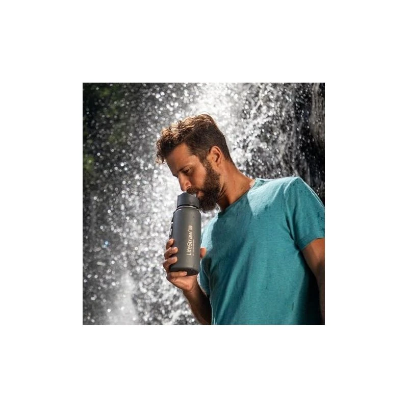 Lifestraw Go 2 Stages Stainless Steel - Vandfilter - Billede 2