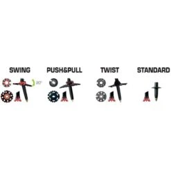 TSL Outdoor Tour Alu 5 Cross - Vandrestave -Udeliv Gear tsl outdoor tour alu 5 cross vandrestave 4